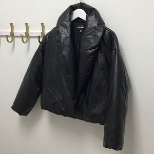 Steve Madden evy Black Puffer Jacket